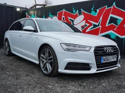 White Used 2015 Audi A6 Black Edition Estate | £15,495 (Fair price)