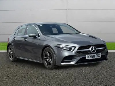 Used Mercedes A200 AMG line 2018 Grey Hatchback
