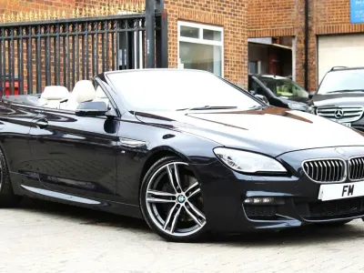 Used BMW 640 Cabriolet M Sport 2018 Black Cabriolet