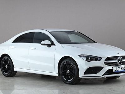 Used Mercedes CLA250e AMG Line Premium 218 HP (160 kW) 2021 White Sedan