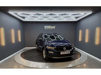 Blue Used 2020 VW T-Roc SE SUV | £11,499 (Fair price)