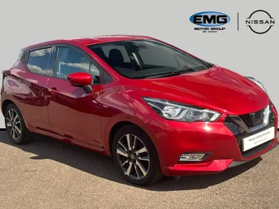 Used Nissan Micra N-Connecta 90 HP (66 kW) 2018 Red Hatchback