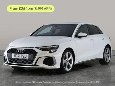 White Used 2022 Audi A3 Sportback S-Line Hatchback | £18,725 (Fair price)