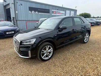 Used Audi Q2 S-Line 150 HP (110 kW) 2018 Black SUV