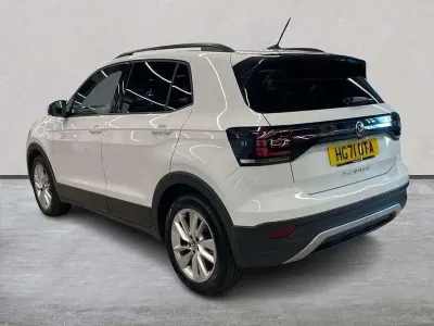 Used VW T-Cross SE 110 HP (80 kW) 2022 White SUV