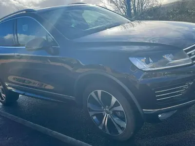 Used VW Touareg R-line 2016 Blue SUV