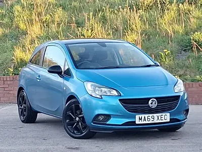 Używany Vauxhall Corsa 75 KM (55 kW) 2019 Niebieski Hatchback
