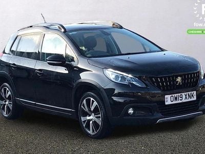 Used Peugeot 2008 GT-line 110 HP (80 kW) 2019 Black SUV