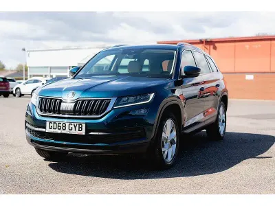 Używany Skoda Kodiaq 150 KM (110 kW) 2019 Niebieski SUV