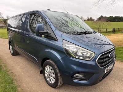 Used Ford Transit Custom Limited 130 HP (95 kW) 2020 Blue Van