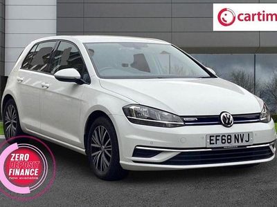 White Used 2018 VW Golf VII SE Hatchback | £12,350 (Good price)