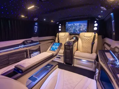 New Mercedes V300 Exclusive 2026 Black MPV