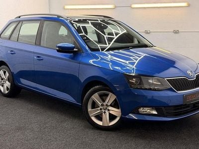 Used Skoda Fabia SE L 110 HP (80 kW) 2016 Blue Estate