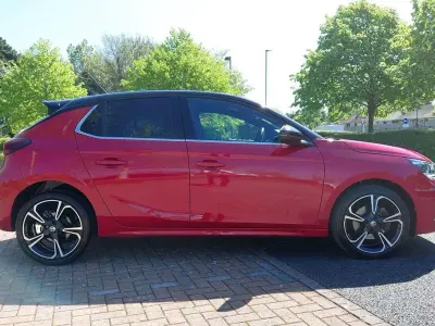 Used Vauxhall Corsa Ultimate 128 HP (94 kW) 2023 Red Hatchback