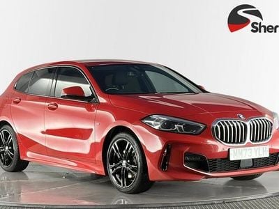 Used BMW 118 M Sport 136 HP (100 kW) 2023 Red Hatchback