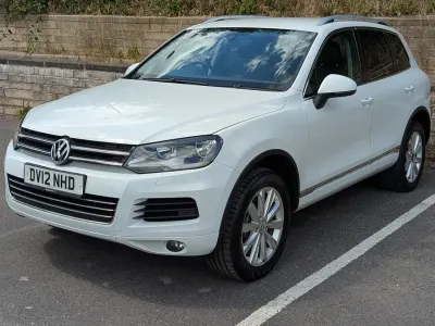 Used VW Touareg SE 245 HP (180 kW) 2012 White SUV