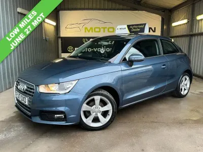 Used Audi A1 Sport 95 HP (69 kW) 2017 Blue Hatchback