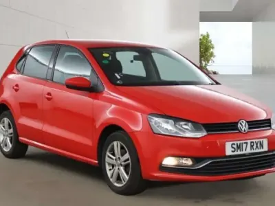 Used VW Polo Edition 60 HP (44 kW) 2017 Red Hatchback