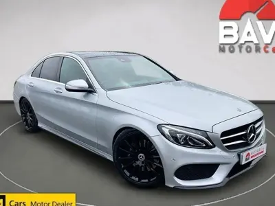 Usado Mercedes C250 AMG Line Premium Plus 2014 Prateado Sedan