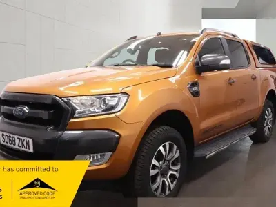 Used Ford Ranger Wildtrack 2019 Orange Pickup