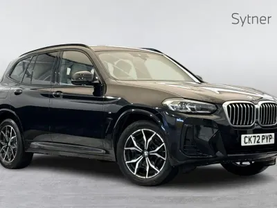 Used BMW X3 M Sport 181 HP (133 kW) 2022 Black SUV