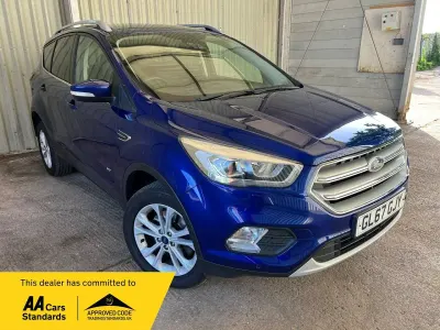 Used Ford Kuga Titanium 182 HP (133 kW) 2018 Blue SUV