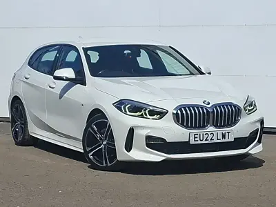 Used BMW 118 M Sport 136 HP (100 kW) 2022 White Hatchback