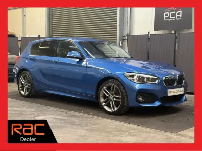 Used BMW 120 M Sport 2017 Blue Hatchback