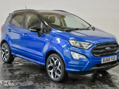 Used Ford Ecosport ST-Line 125 HP (91 kW) 2018 Blue SUV