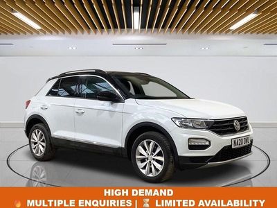 Usado VW T-Roc Design 115 HP (84 kW) 2020 Branco SUV