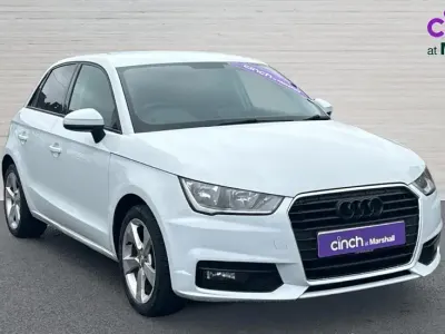 Used Audi A1 Sport 95 HP (69 kW) 2017 White Hatchback