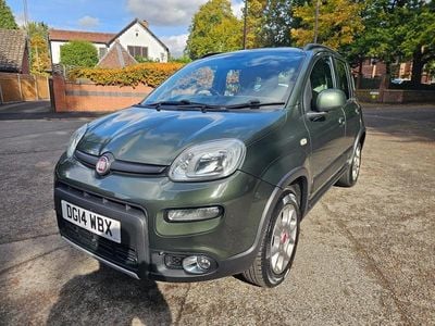 Used Fiat Panda 4x4 75 HP (55 kW) 2014 Green Hatchback