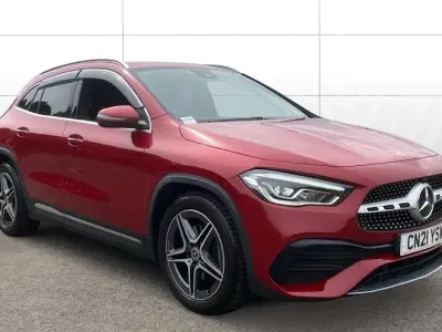 Used Mercedes GLA200 AMG line 163 HP (119 kW) 2021 Red SUV
