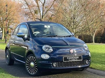 Used Fiat 500C Riva 69 HP (50 kW) 2017 Blue Cabriolet