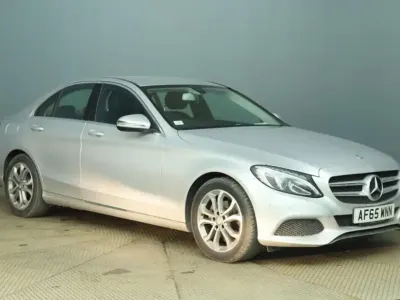 Used Mercedes C200 2015 Silver Sedan