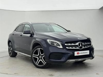 Used Mercedes GLA220 AMG line 174 HP (127 kW) 2018 Blue SUV