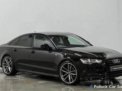 Black Used 2016 Audi A6 S-Line Sedan | £10,495 (Fair price)
