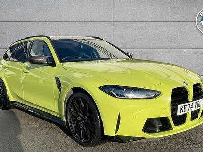 Yellow Used 2024 BMW M3 Competition Edition Estate | £74,990 (Expensive)