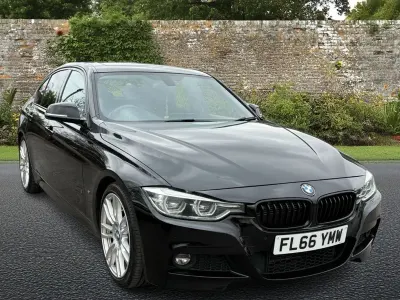 Used BMW 330e M Sport 252 HP (185 kW) 2016 Black Sedan