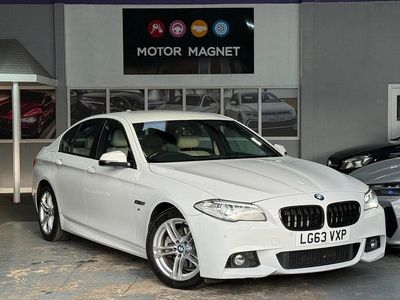 White Used 2013 BMW 520 M Sport Sedan | £6,770 (Fair price)
