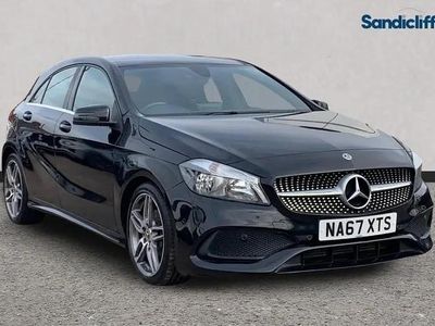 Used Mercedes A160 Executive 102 HP (75 kW) 2017 Black Hatchback