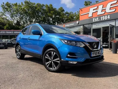 Used Nissan Qashqai N-Connecta 115 HP (84 kW) 2019 Blue SUV