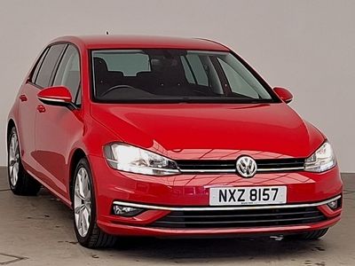 Red Used 2019 VW Golf VII GT Hatchback | £16,298 (Fair price)