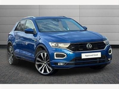 Blue Used 2022 VW T-Roc R-line SUV | £22,495 (Fair price)