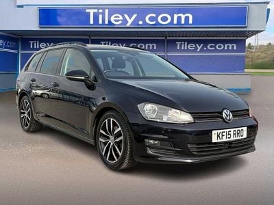 Used VW Golf VII SE 125 HP (91 kW) 2015 Black Estate