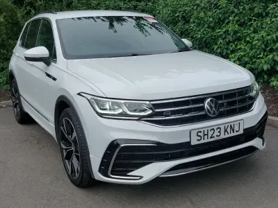 Used VW Tiguan R-line 150 HP (110 kW) 2023 White SUV