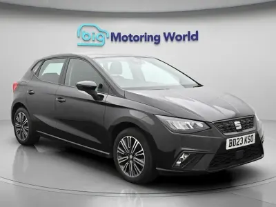 Used Seat Ibiza SE Technology 95 HP (69 kW) 2023 Black Hatchback