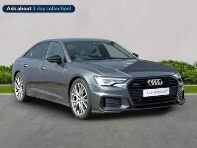 Usado Audi A6 Black Edition 204 HP (150 kW) 2022 Cinzento Sedan