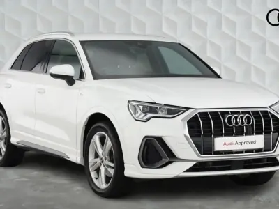 Used Audi Q3 S-Line 150 HP (110 kW) 2023 White SUV