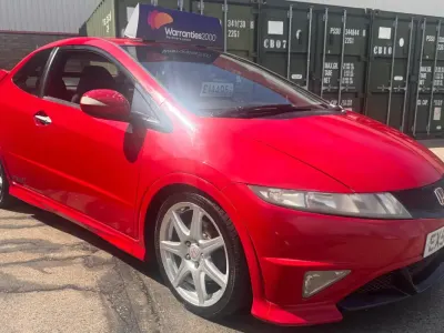 Begagnad Honda Civic Type R GT 198 HK (145 kW) 2007 Röd Halvkombi